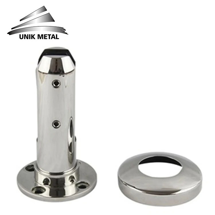 High quality glass pool 2205 316 304 inox stainless steel spigots balustrade glass clamp glass spigot railing