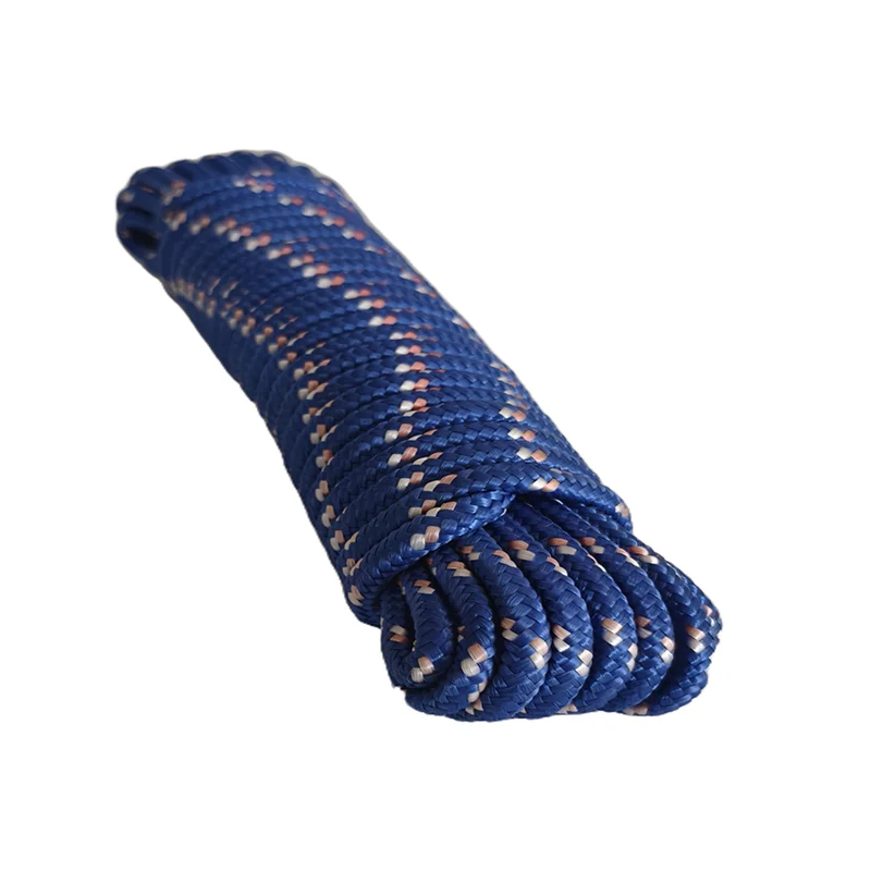 JINLI Good 10mm Double Braided Nylon Rope for Trackion Winch Tow Lines