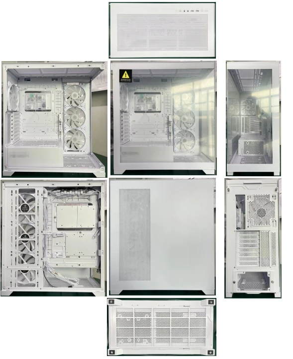 New design ATX case Tempered Glass Full Tower PC Case ARGB Effect Desktop Computer Case