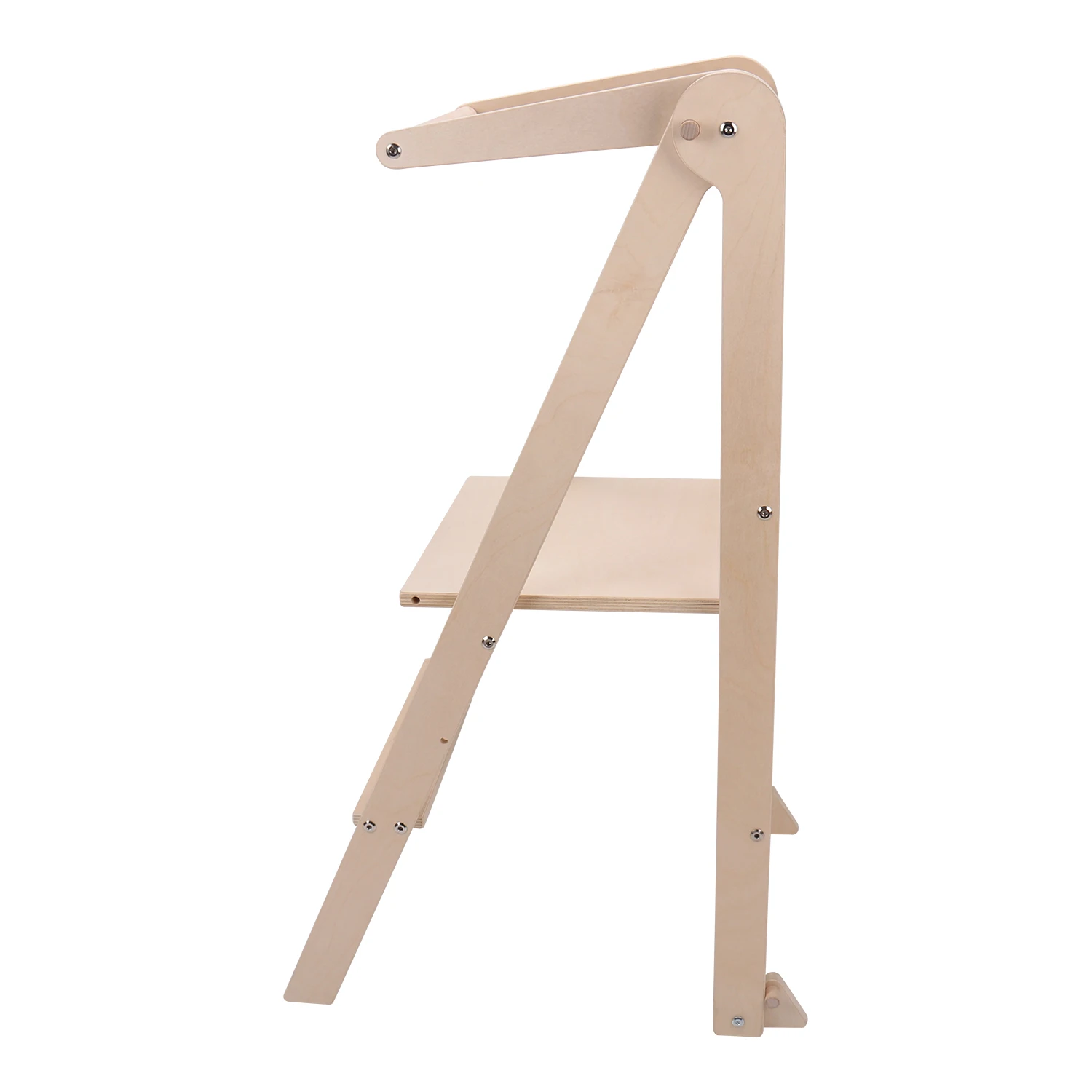 Adjustable Wooden Step Stool Chair Modern Design for Kids & Toddlers for School & Kitchen CounterStanding Tower