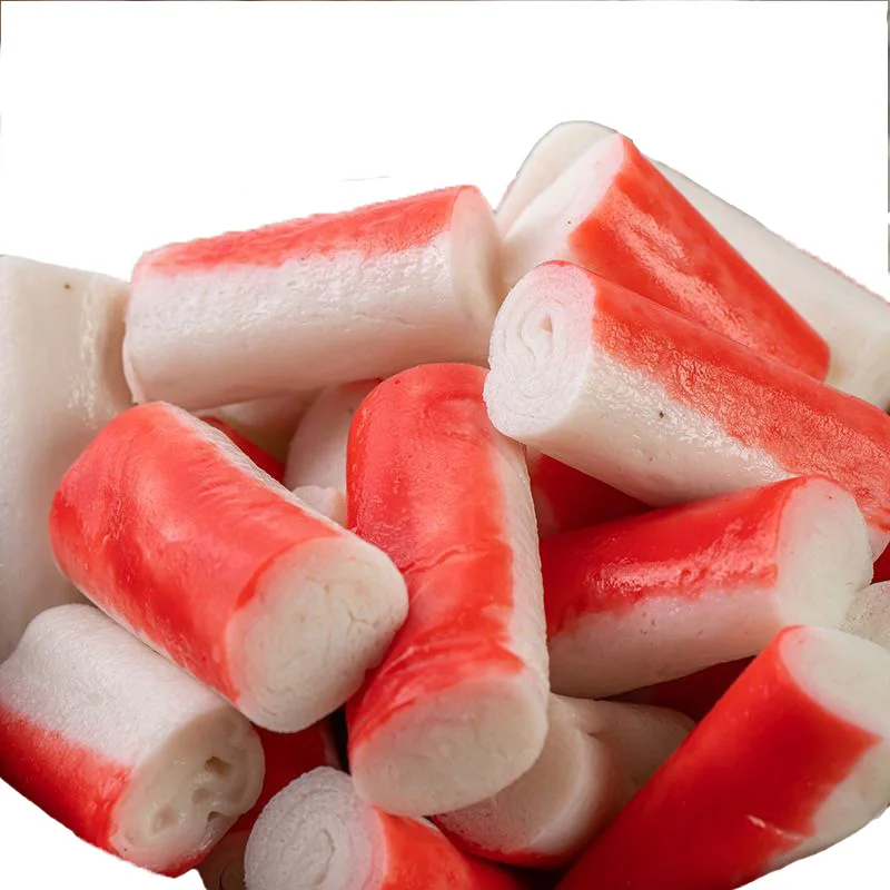 Frozen surimi crab meat sticks High quality seafood products Hot pot side dishes Delicious surimi products  Crab Chunks