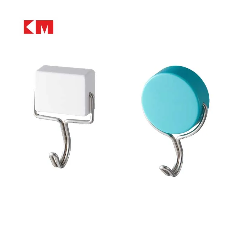 Прочный магнитный крючок без перфорации металлический крючок кухонный вытяжка холодильник без следа крюк