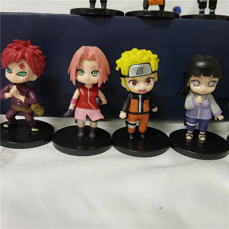  Экшн-фигурки hatake kakashi Uzumaki Naruto Q version 12 шт./компл. оптовая