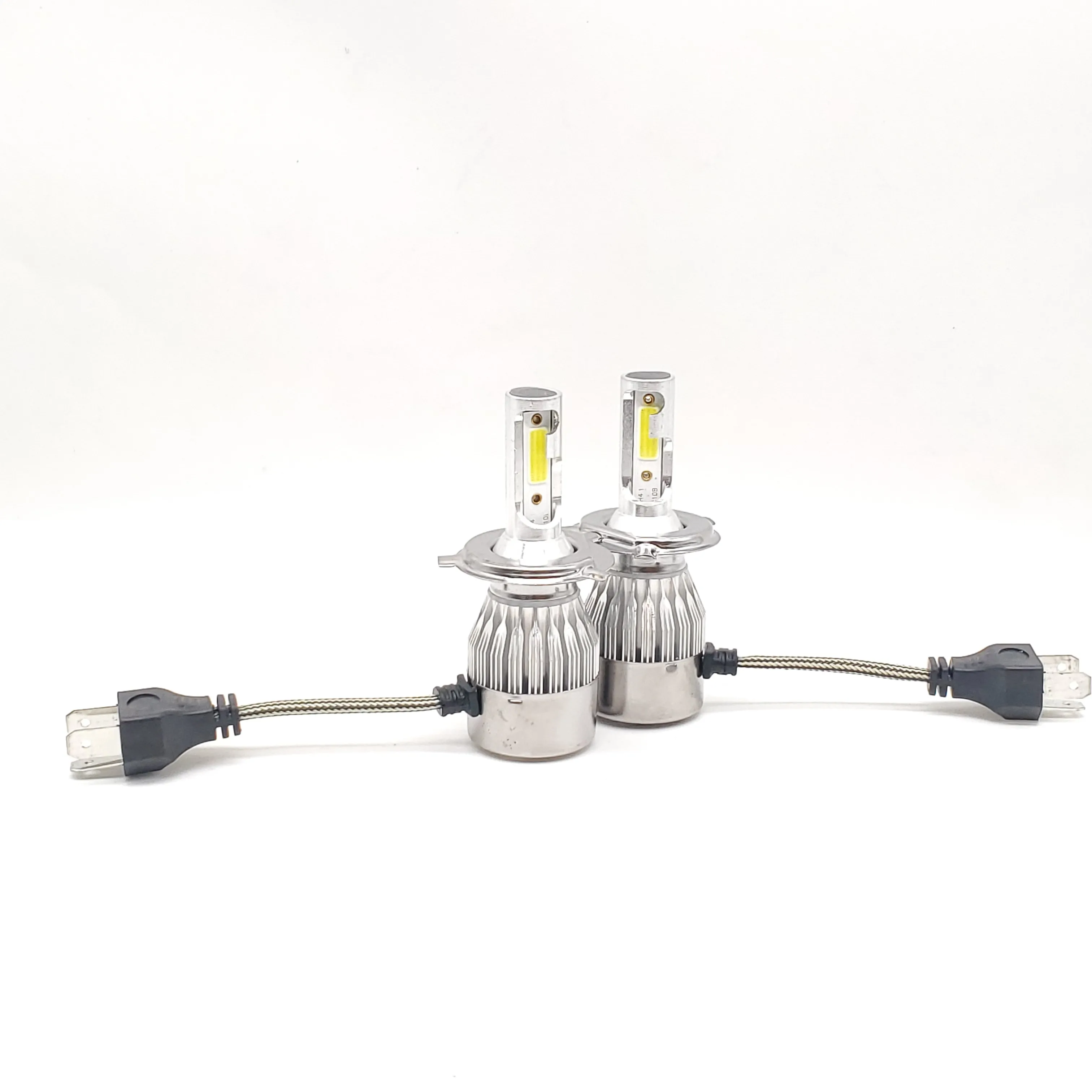 Дешевая открытая Фара Oem, светодиодная Ночная подсветка, новинка H4, автомобильная фара C6 2021, мотоциклетная Автомобильная фара