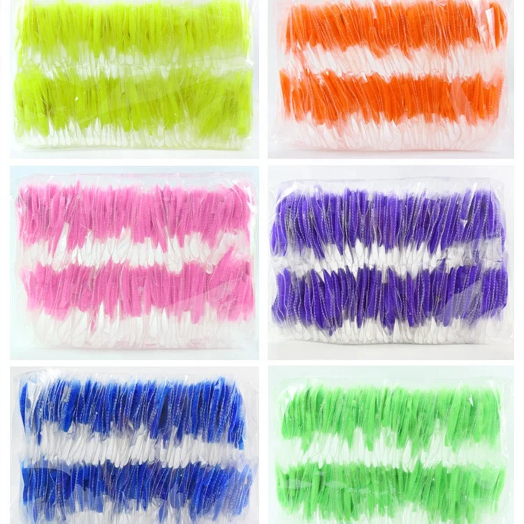 Mix Color Magnum Dragon Tail Pike Saltwater Fly Tying Material Streamer Steel Head Fly Tying Wiggle Tails