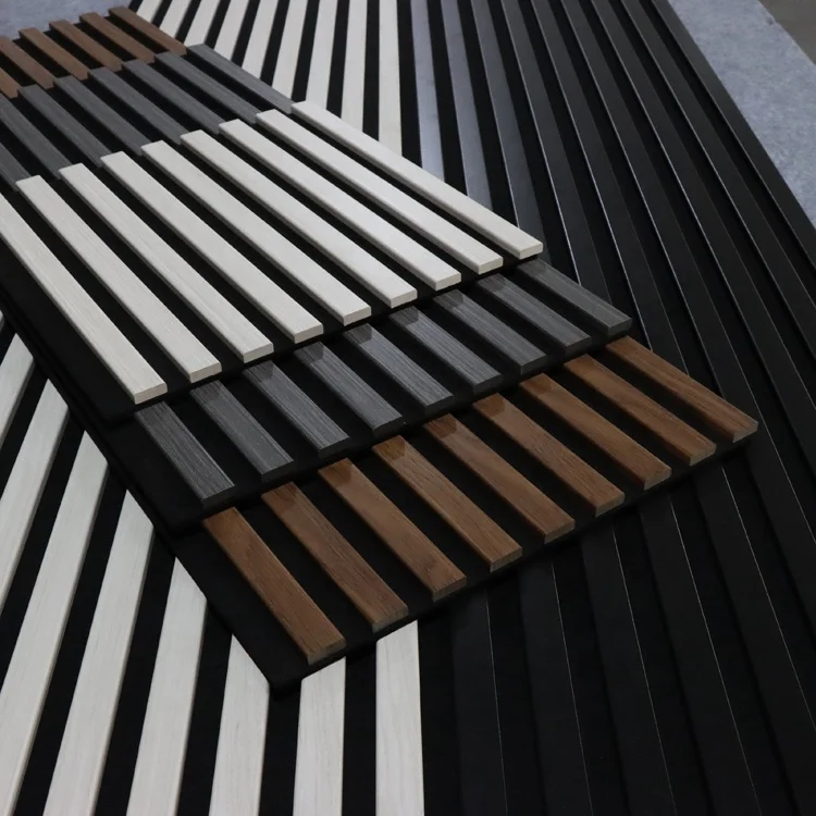 Indoor wall decoration material bamboo sound insulation board acoustic panels