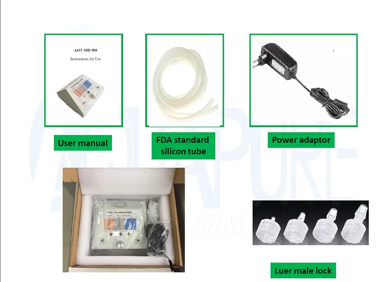 Ozone Steam Sauna Therapy device equipo AOT-MD-500