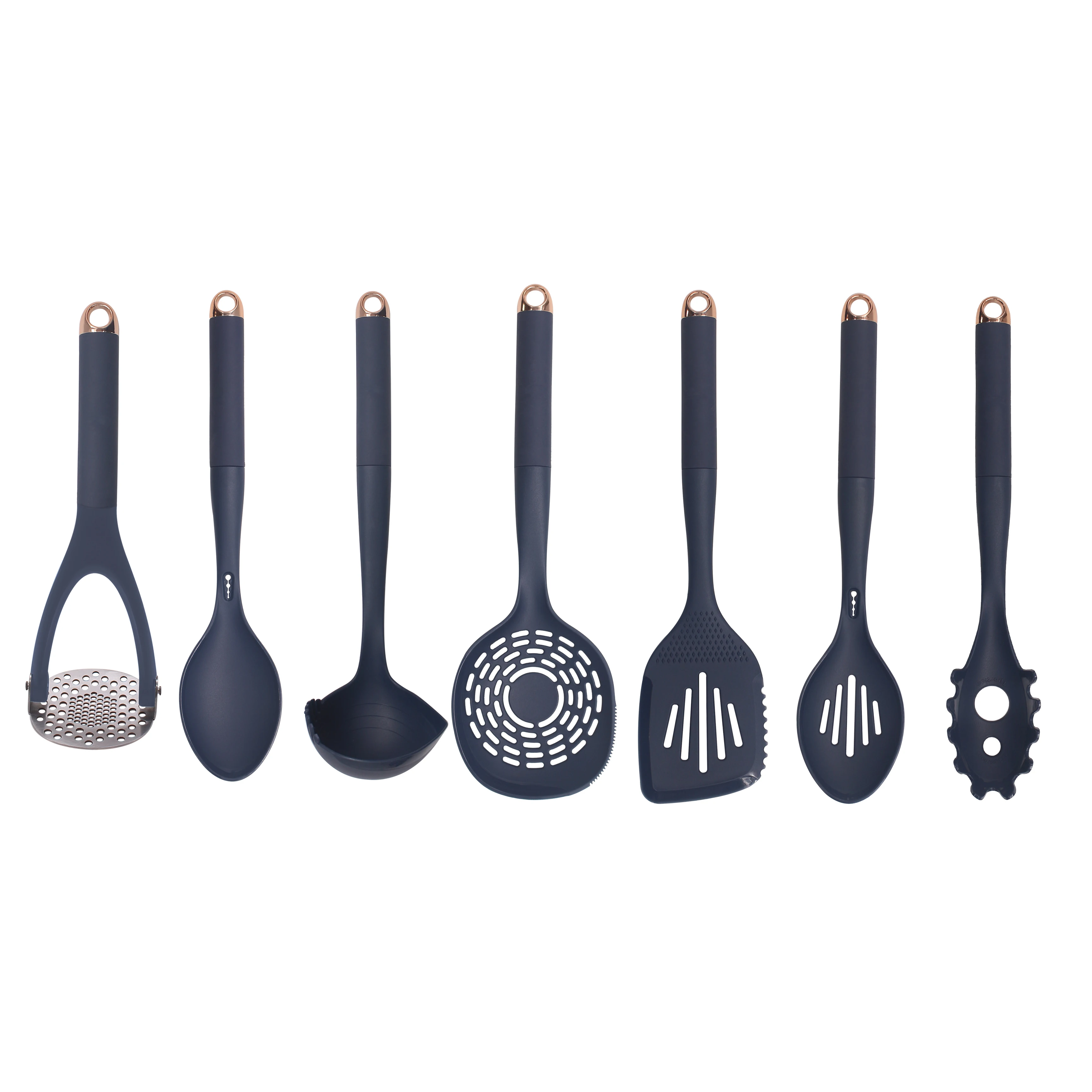 
Новый дизайн, нейлоновая кухонная утварь, набор из 7 предметов для посудомоечной машины 