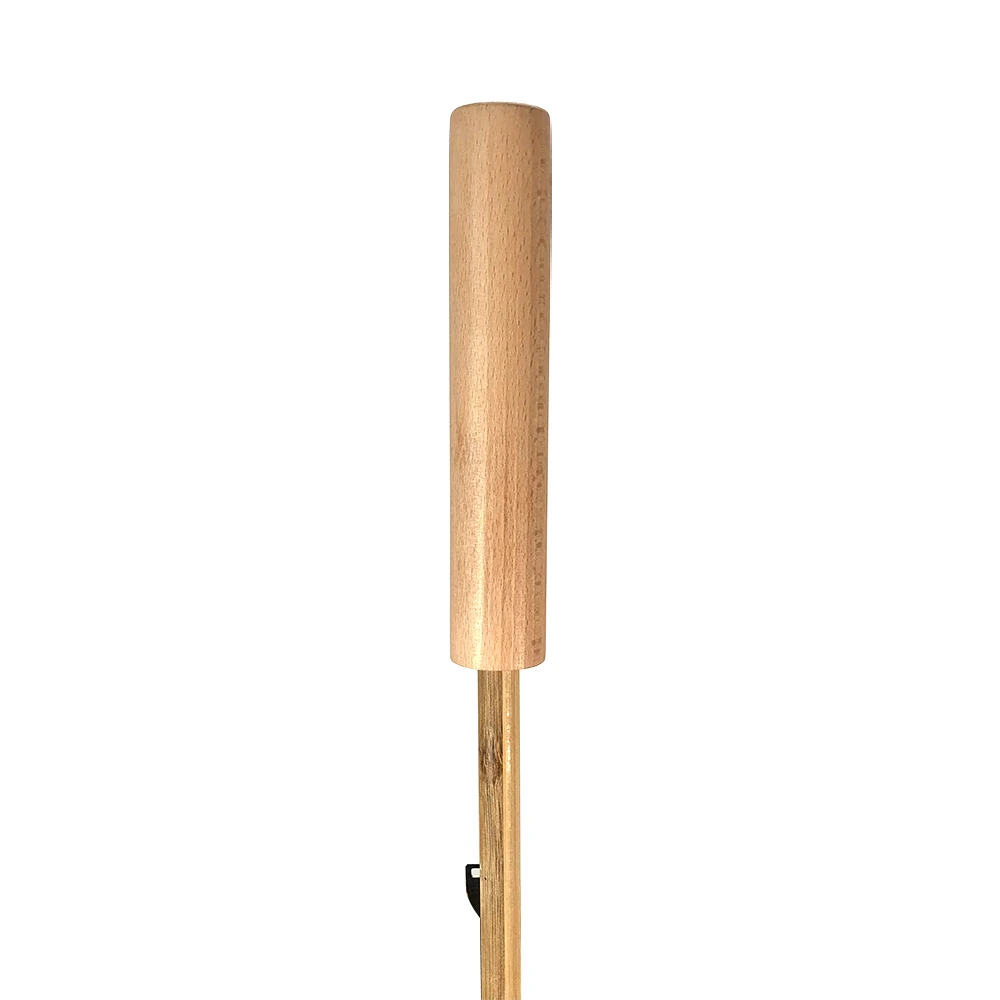 OVIDA Chinese Hot Selling Classical Long Handle Auto Open Solid Wooden Straight Handle Umbrella For Gifts Japan Style Umbrella