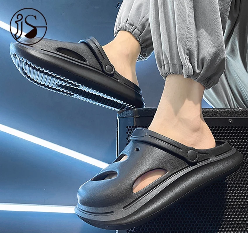 New style eva clogs slingback injected garden shoes high quality cheap wholesale men garden clogs