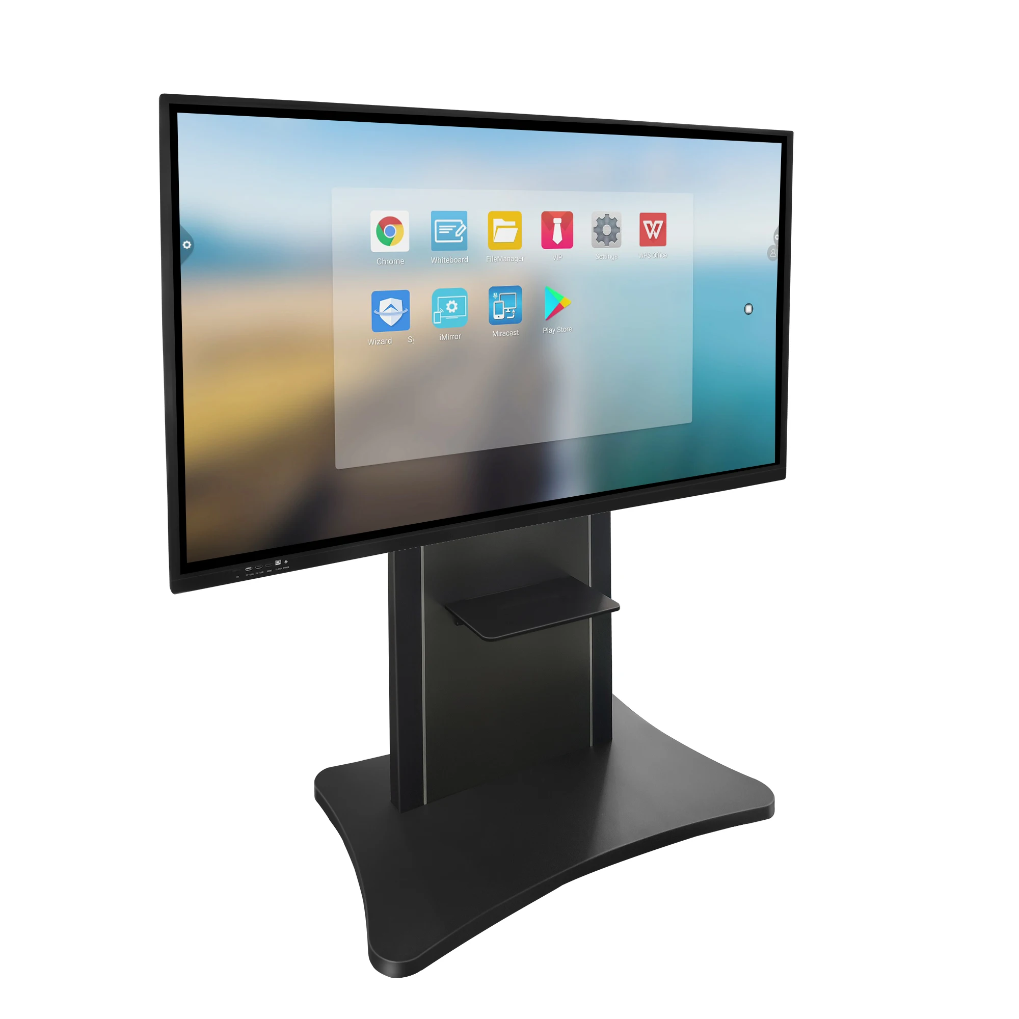 55 65 75 85 inch IR 20 points interactive flat panel education interactive touch table digital screen for classroom