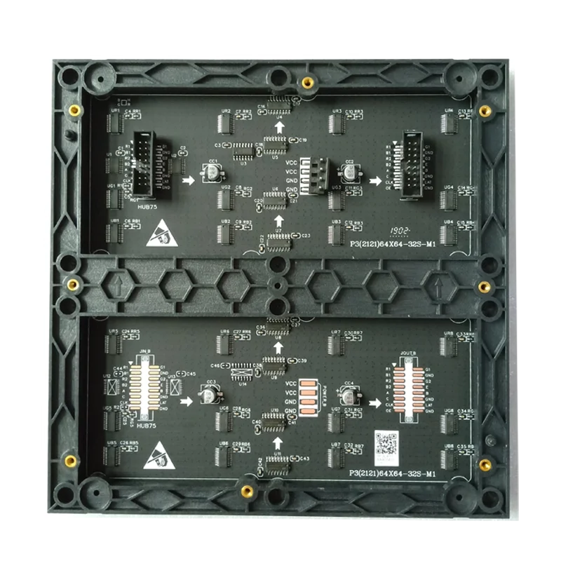 HD экран видеостены внутренний smd P3 светодиодный модуль 192*192 мм 64*64 пикселей шаг 3 мм светодиодная вывеска модуль