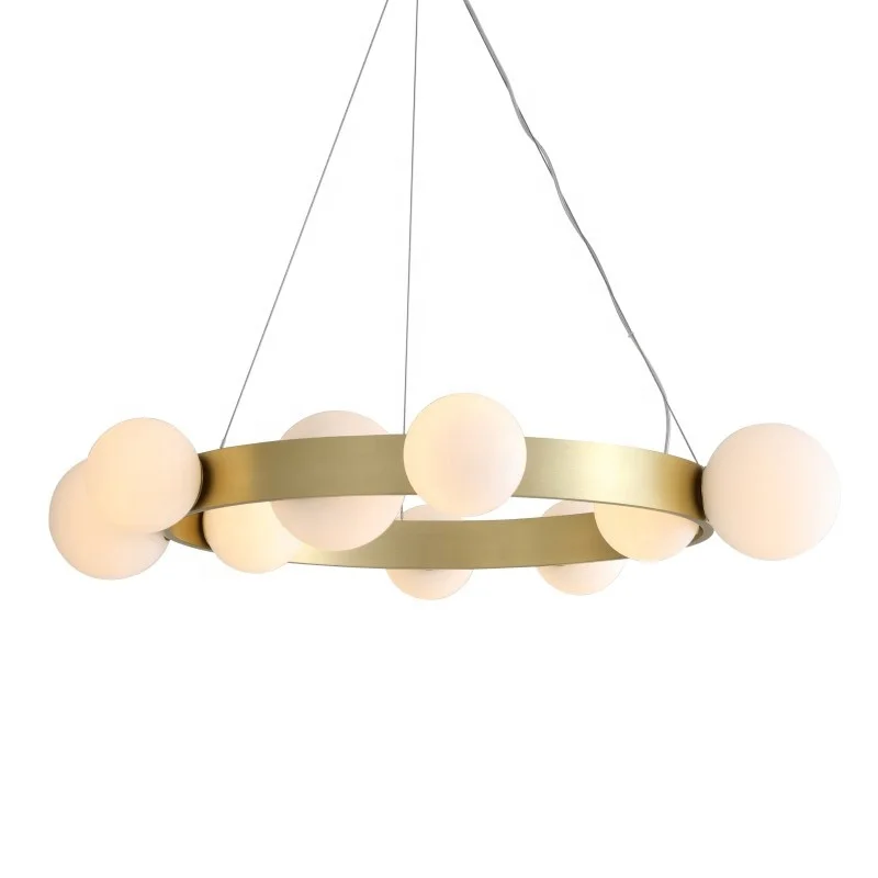 Fillux  Magic bean  light  luxury  modern simple  style  bedroom dining lighting bar LED  glass Chandelier Pendant Light