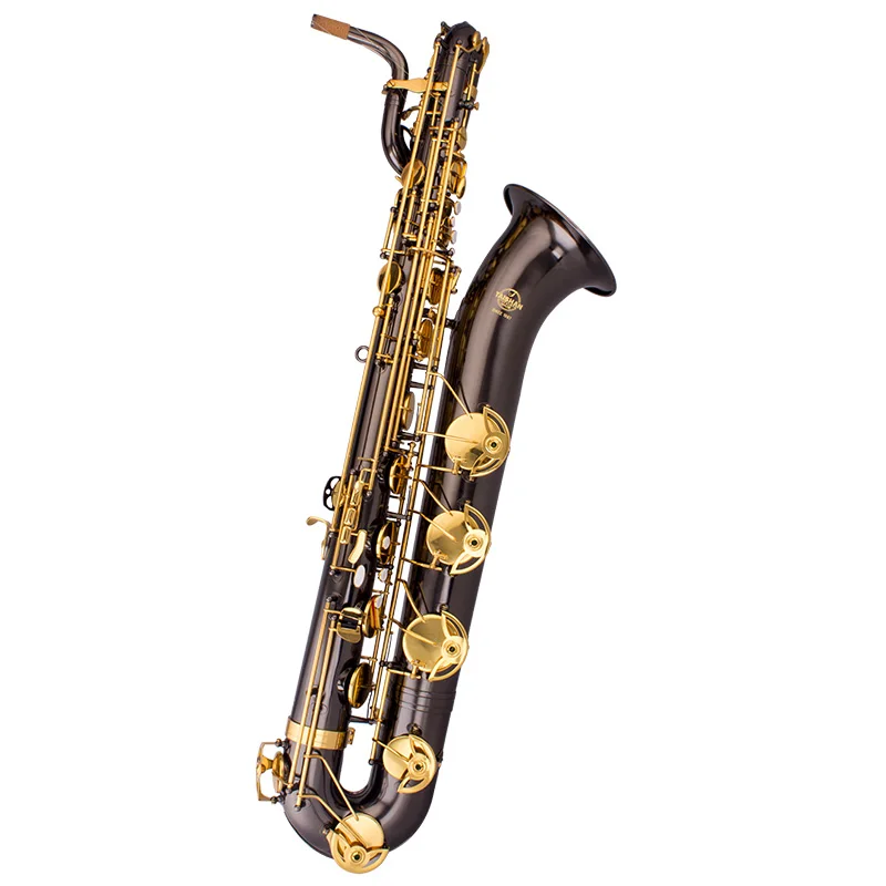 Eb Tone Black Nickel Plated Brass Body Baritone Saxophone From OEM Manufacture