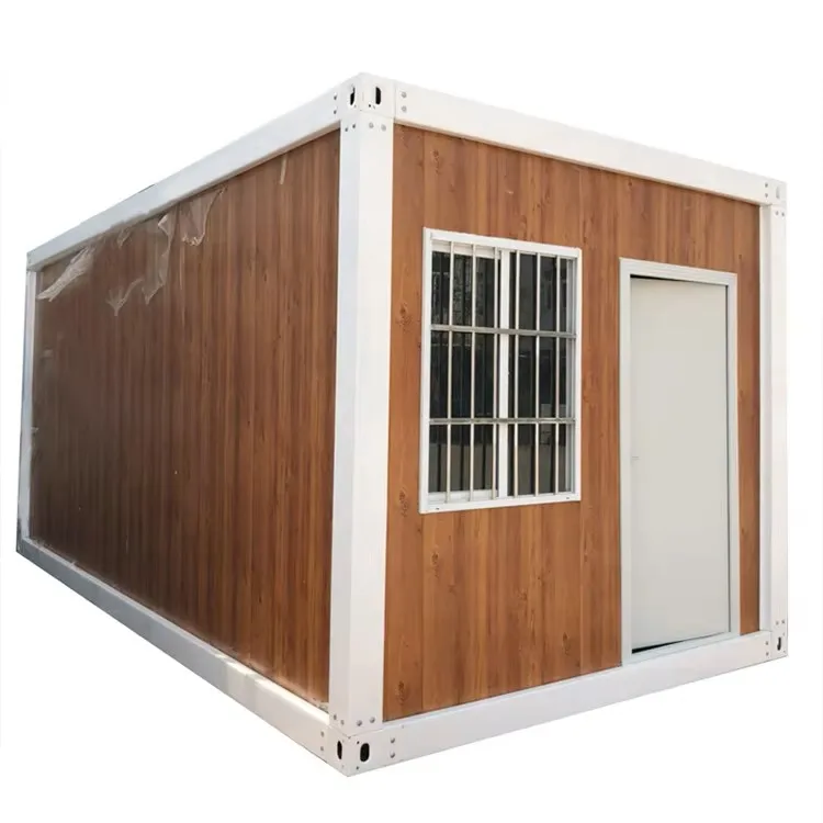 20ft flat packaging removable luxury prefabricated modular container house