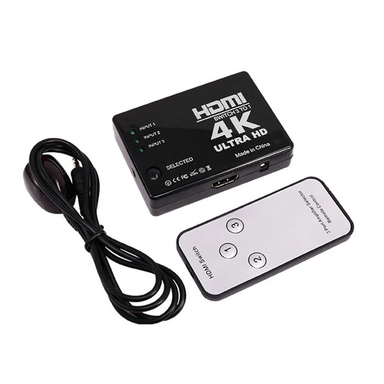 Wholesale Hot Selling input 3 output 1 Video Audio HDMI Switch For Office  Auto Switch 4K30Hz HDMI Switcher
