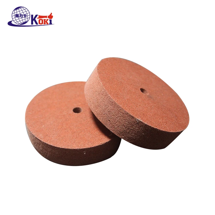 Can Be Customized Size Non Woven  Wheel Abrasive Grinding Wheel Stones Abrasive