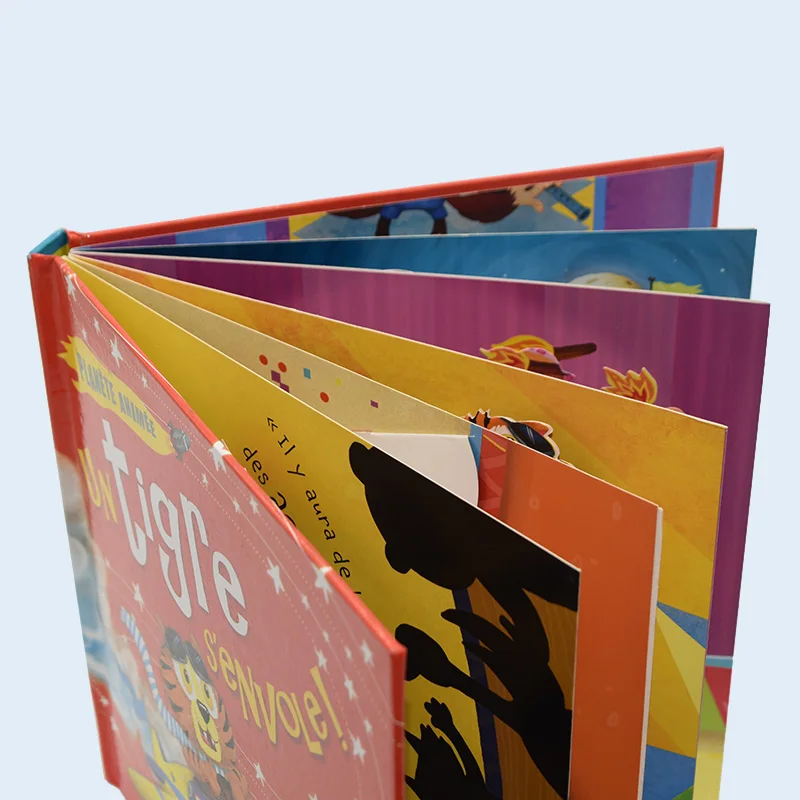 Hardcover Stereoscopic Animal Pop Up Book Colorful Printing Children Education Book Professional Publishing Book Manufacturer
