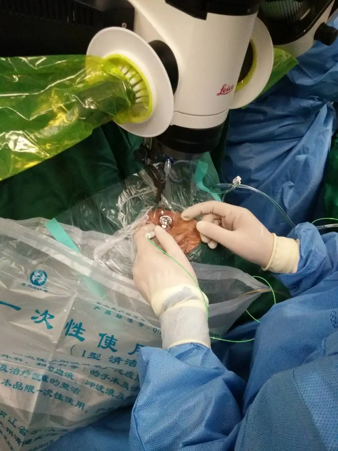 Non-contact Fundus Visualization BIOM with Inverter similar to EIBOS