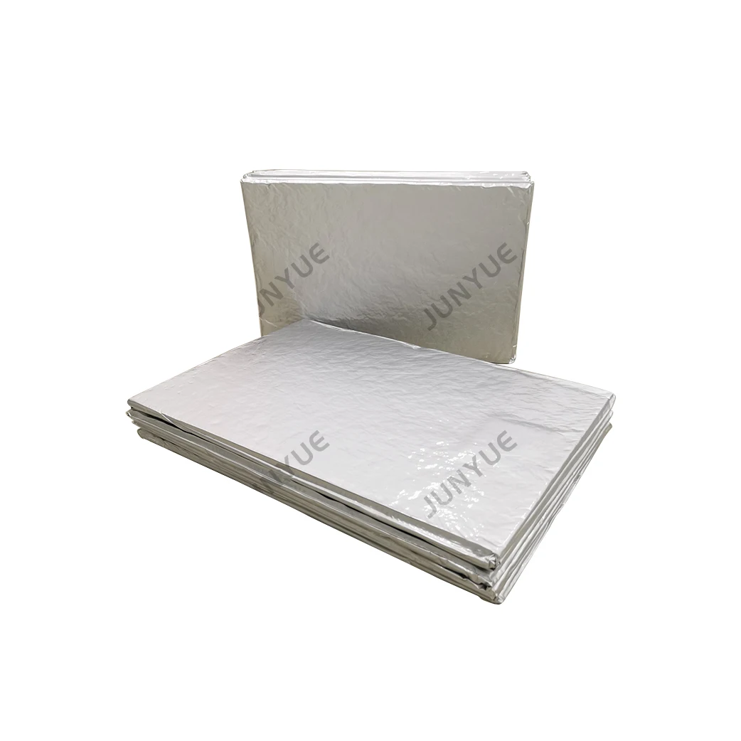 Recyclable Fumed SiO2 Silica content vacuum insulated panel for cold chain transportation biodegradable