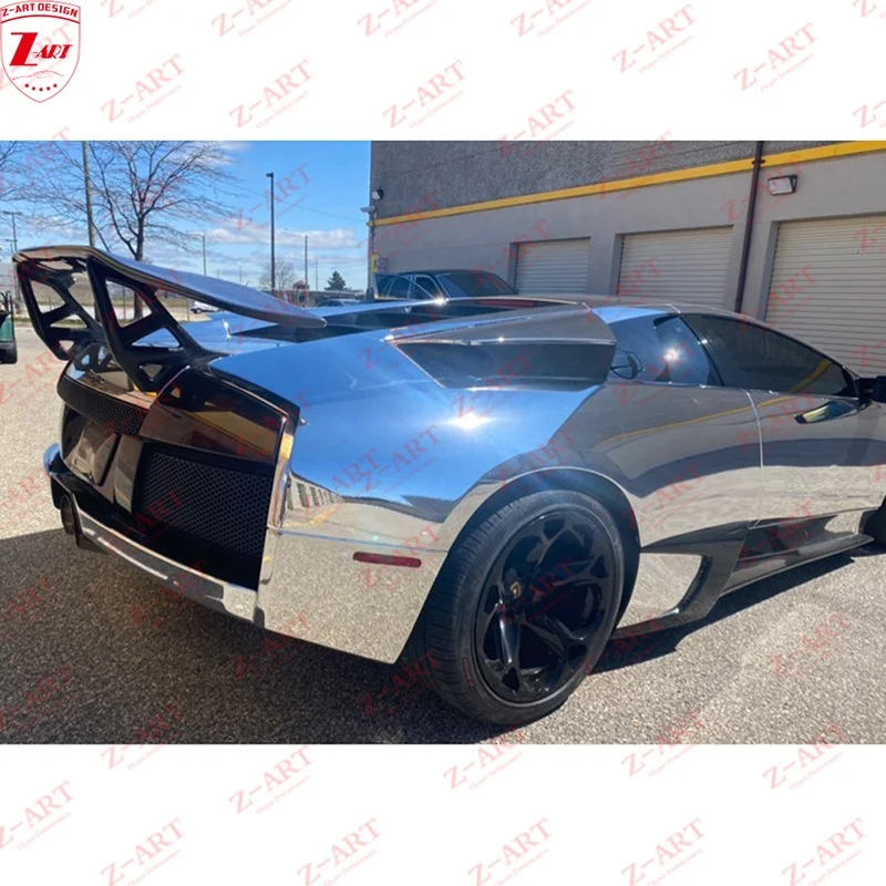 Z-ART carbon fiber LP670 SV rear spoiler for LAMBORGHINI Murcielago LP640 carbon fiber rear wing for Murcielago body kit