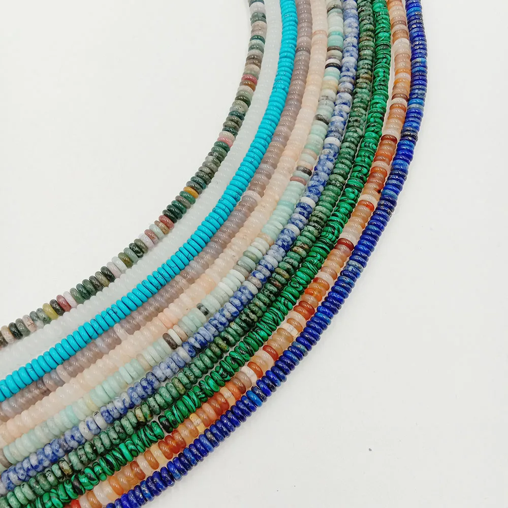 39 cm ,2x6 mm septum beads Agate Natural Gemstone, Precious Stones, Calibrated size gemstones