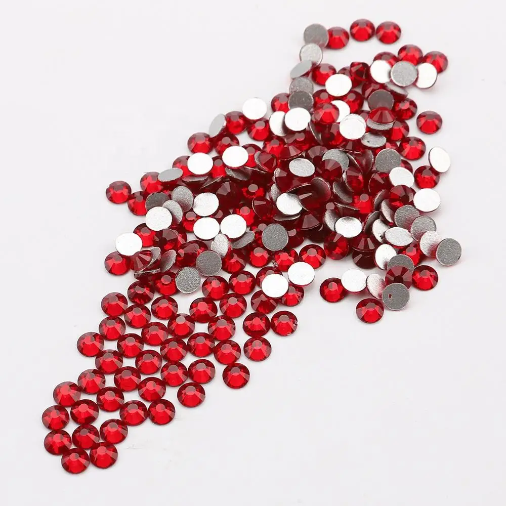 Honor of crystal SS4 Siam Non Hot Fix Rhinestones Cristal Stone Flat Back for clothes