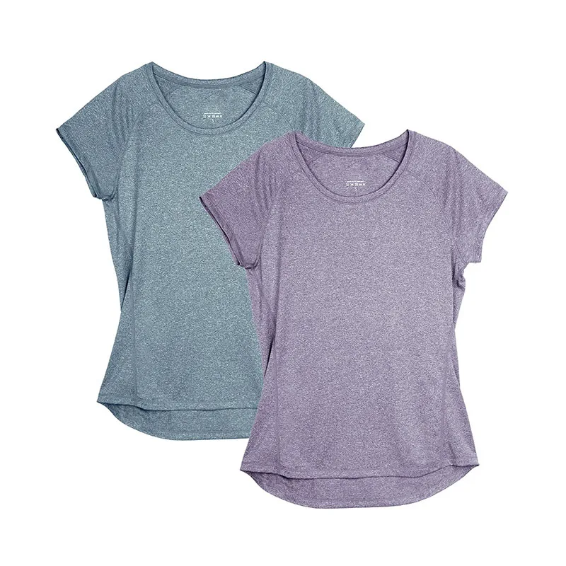 2022 comfy quick dry sport t shirt women running gym summer t-shirt custom heater transfer printing tops ladies