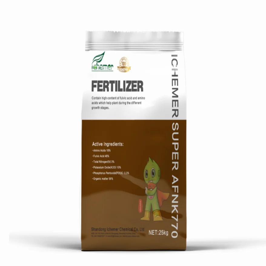 High Efficient Fulvic Acid and Amino Acid NPK Granular Water Soluble Granular Fertilizer