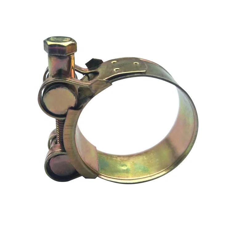 China Manufacture Single Bolt Heavy Duty Hose Clamp