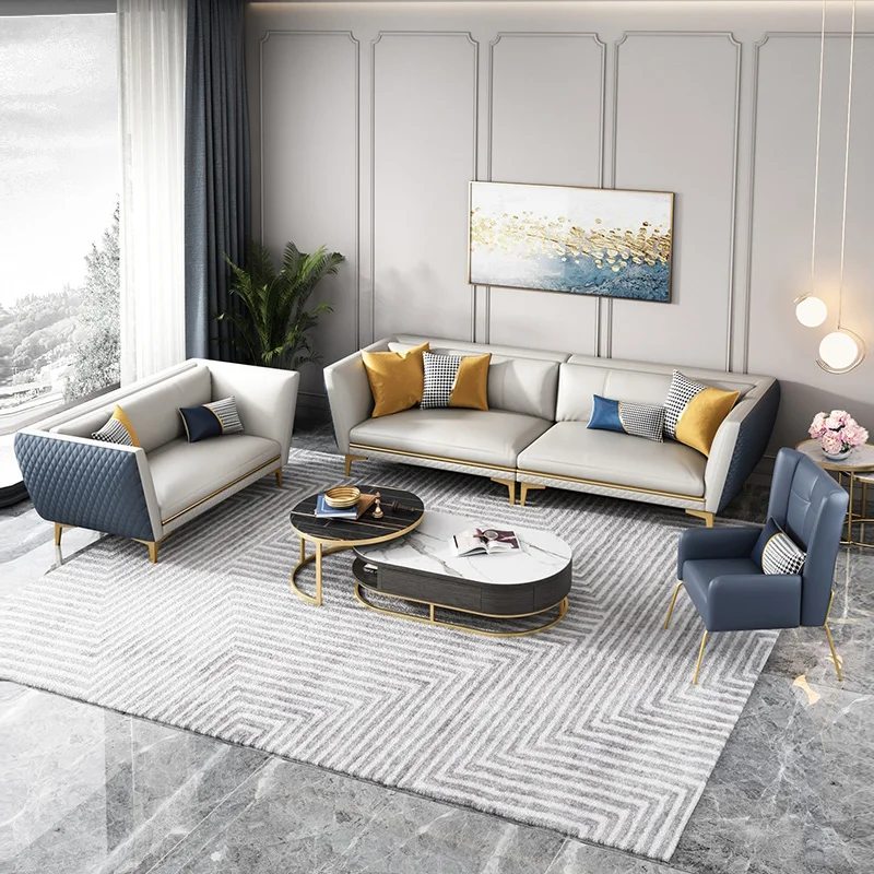 living room sofas sofa set furniture  leather sofa