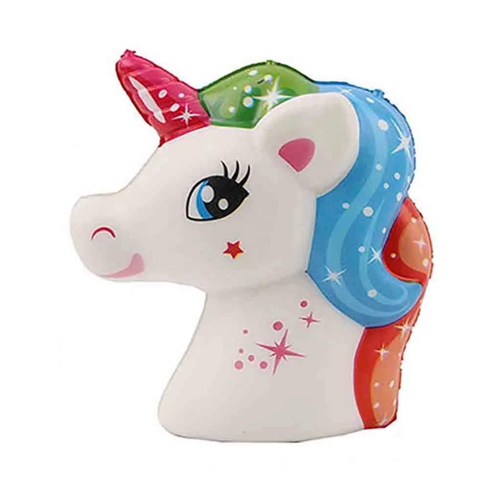 Единорог сжимаемые игрушки животные сжимаемые животные головы лошади медленно восстанавливающие форму сжимаемые полиуретановые игрушки