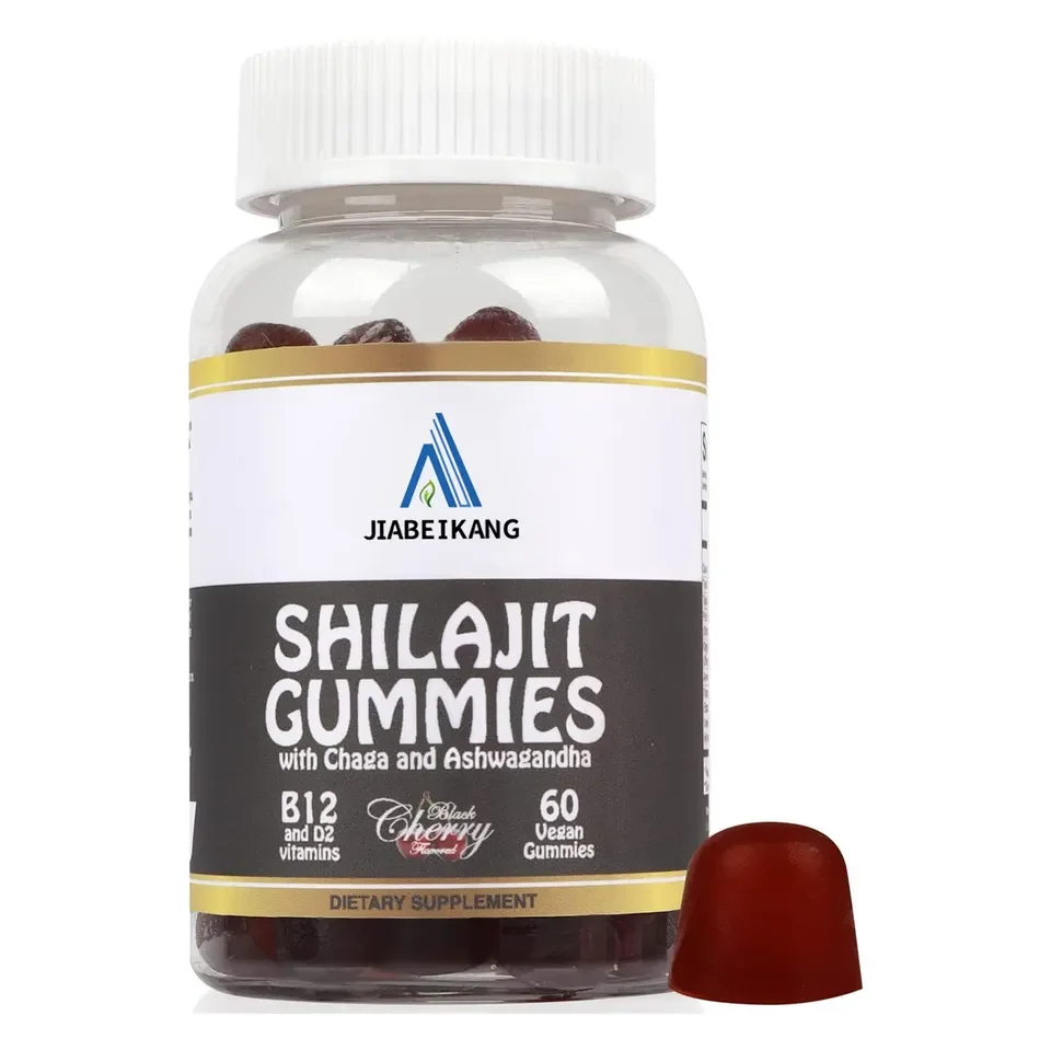 The hot sale big trend himalayan shilajit gummies GMP certificated factory wholesale price