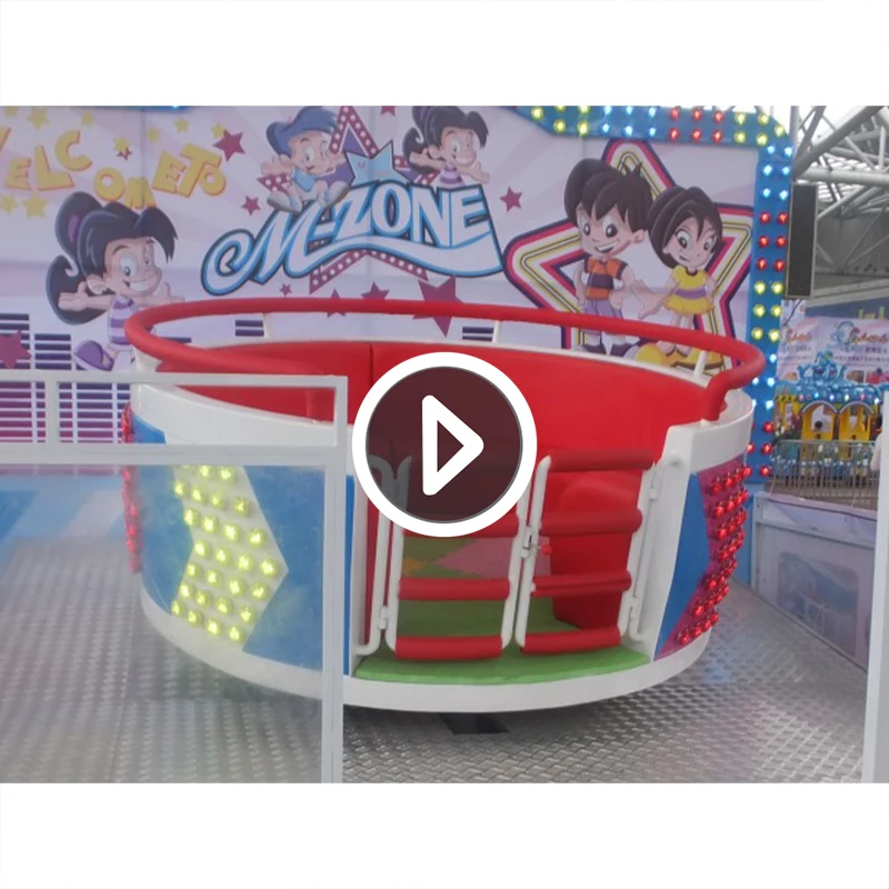 Carnival Attractive Samba Turntable Mini Tagada Turntable Indoor Outdoor Amusement Park Rides Mini Samba Turntable For Sale