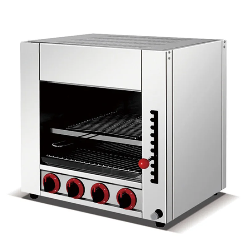 Fuqi Commercial Chicken Shawarma Roaster Industrial Rotisserie Oven Gas Chicken Rotisserie Machine