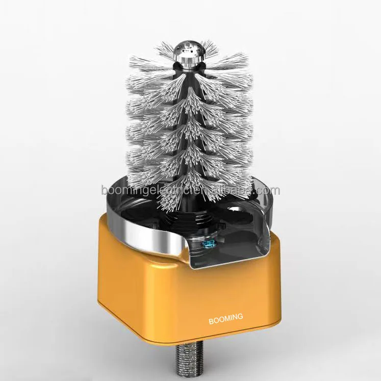 China New Design Electric Spin Scrubber Rechargeable Automatic 360 Cordless Shower Kitchen Bathroom Rotating Cleaning Brush