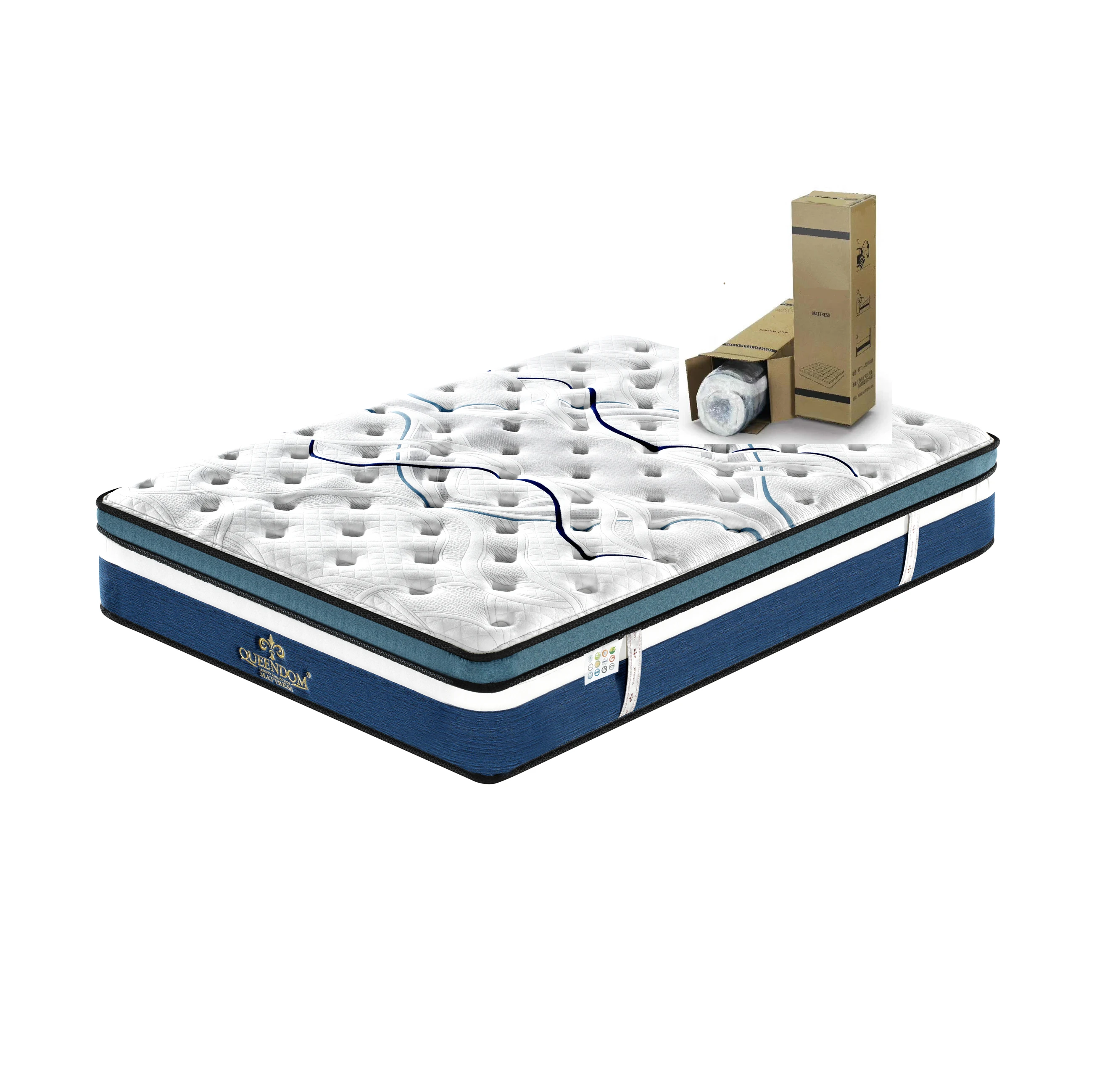 2024 New Design hypo-allergenic Healthy Mattresses Wholesale Suppliers Air Comfort hotel Spring Mattress