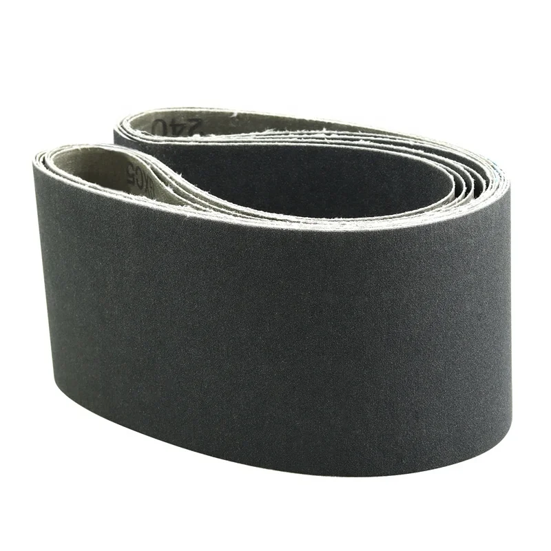 12 Pcs ODM 600 Grit Silicon Carbide 4X36 Inch 120-1000 Grit Sanding Belts For Belt Sanders