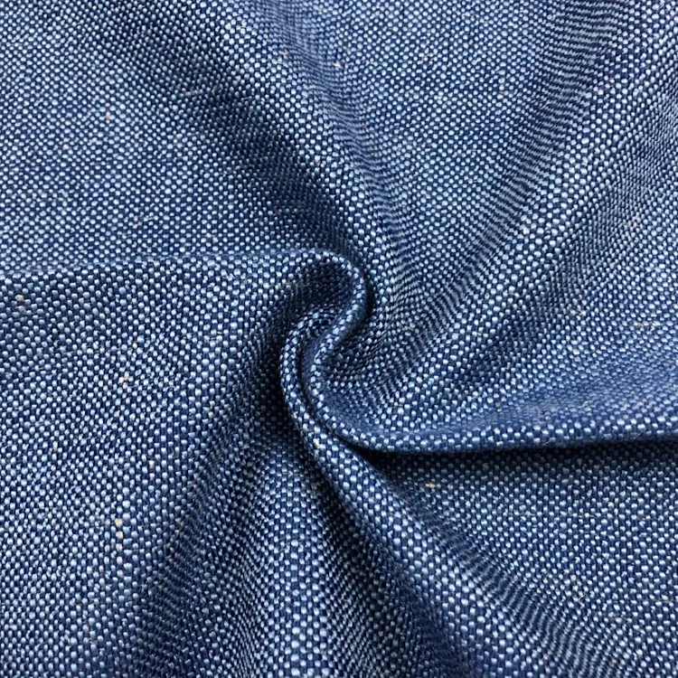 Made to order 97% polyester 3% linen indian hemp upholstery fabric luxury design