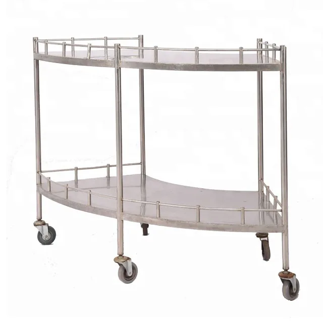 Good Quality Hospital Furniture Various type Stainless Steel Medical Trolley