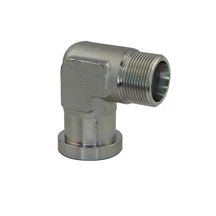 Standard   Metric external thread clamp sleeve welding hydraulic transition connector