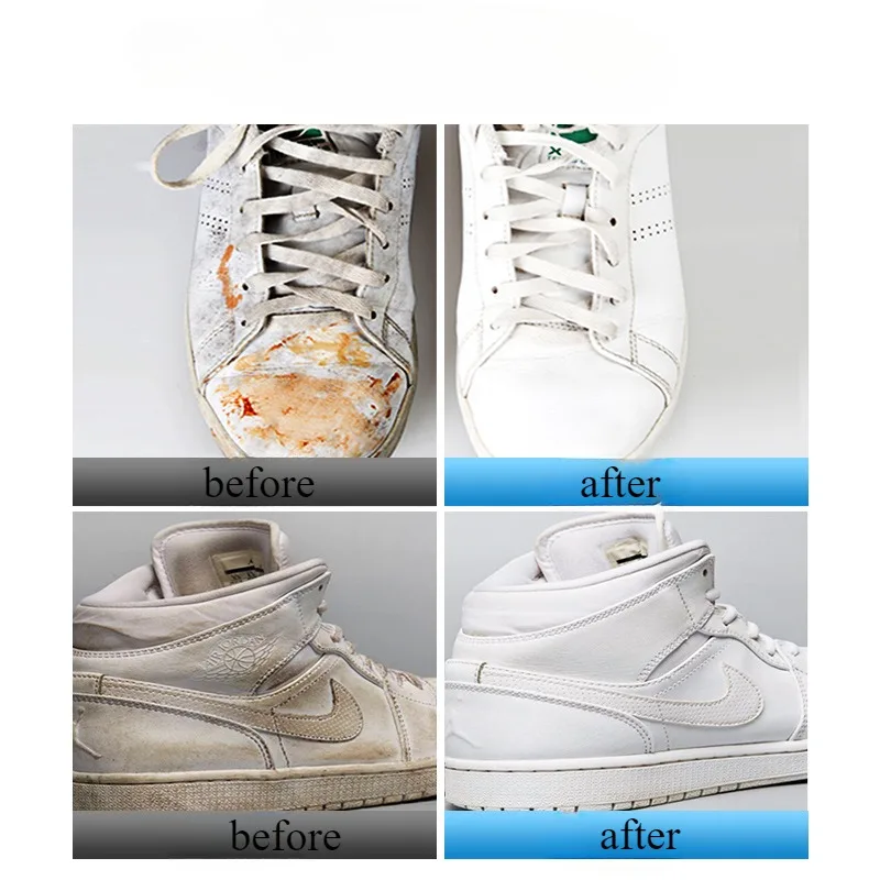 Hot Sale Custom Logo Shoe Cleaning Kit Box White 200 Ml Effective Stain Removal Deep Sneaker Cleaning Foam