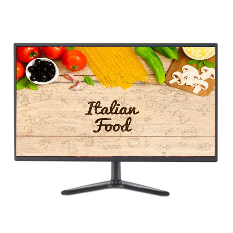 18.5 21.5 24 inch led monitor wall mounted vesa hole desktop computer lcd monitor Free sync