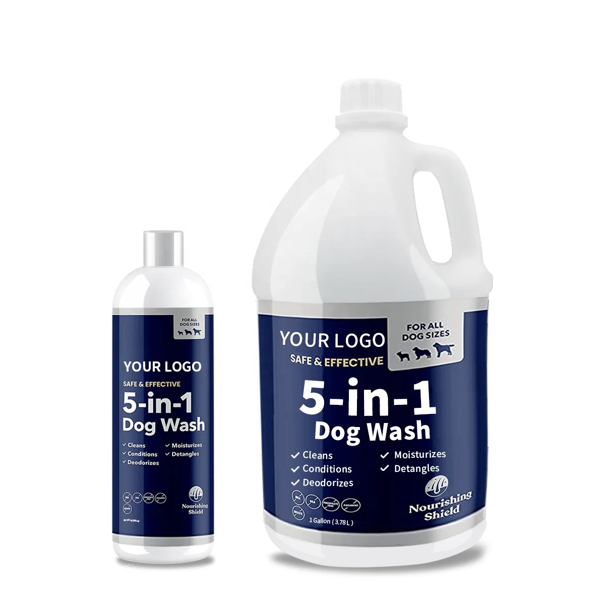 Professional Factory OEM ODM 5-in-1 shower gel pet cleaning supplies pet cleaning and bathing supplies pet hair cleaning