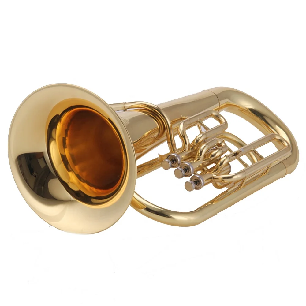SEASOUND OEM High Quality Gold 3 Pistons Euphonium JYEP7322