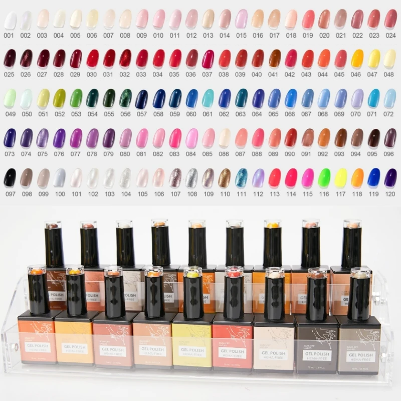 High Quality UV Gel Nail Polish OEM Kilogram 1KG Raw Material Soak Off Nail Lacquer Bulk Packing Custom Nails Varnish