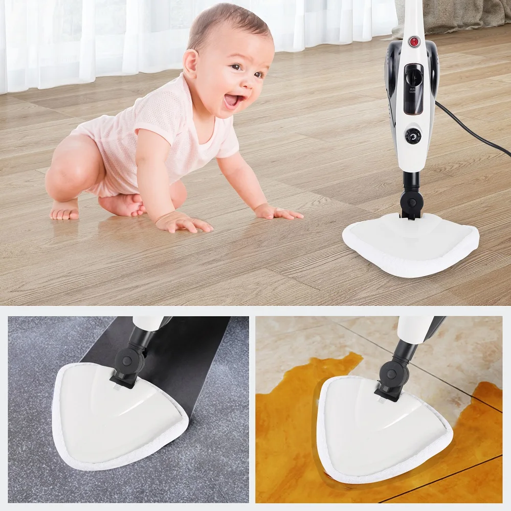 High Temperature Power Fresh Floor Cleaning Generation Steam Mop Handy Stand Steam Wet Vacuum Cleaner Water Mop Cleaner