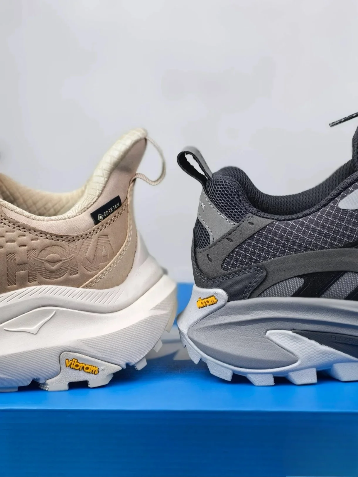 Низкая обувь GTX для бега на открытом воздухе Hokas мужчин и женщин легкая амортизирующая Мужская Женская стиль жизни