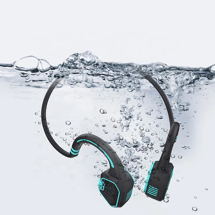 Wholesale Blue tooth Ip68 Waterproof Swimming Mp3 Binaural Hook Open Ear Wireless Bone Conduction Earphones Headphone