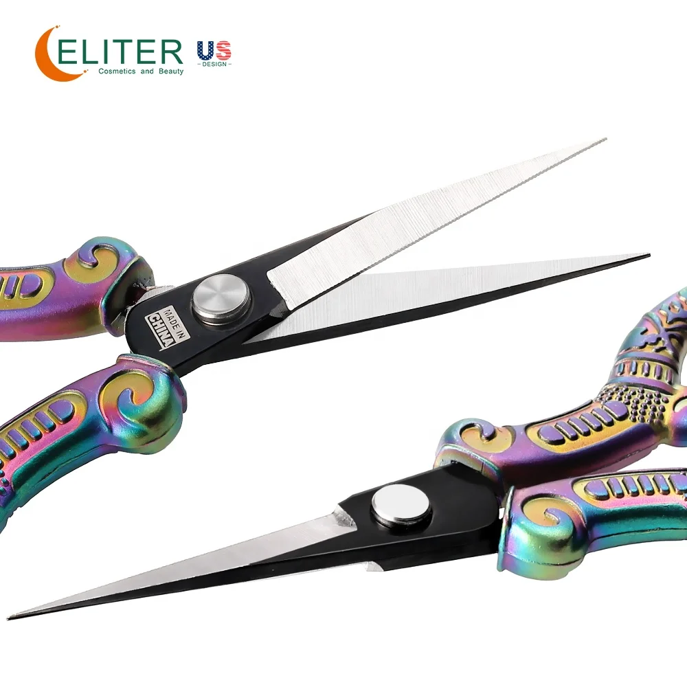 Eliter Hot Sale In Stock Super Sharp Cuticle Nail Scissors Embroidery Sewing Nail Cuticle Scissors With Teeth